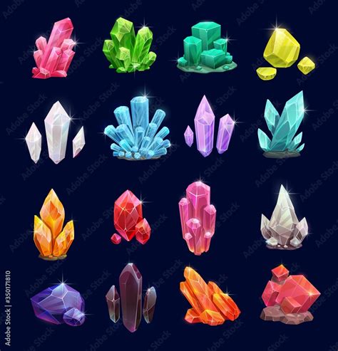 cartoon crystals|crystal cartoon character.